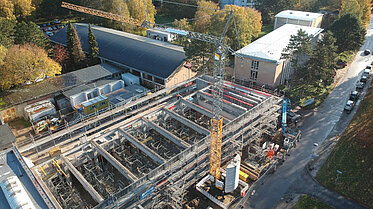 Neubau Forschungshalle, Universität Rostock