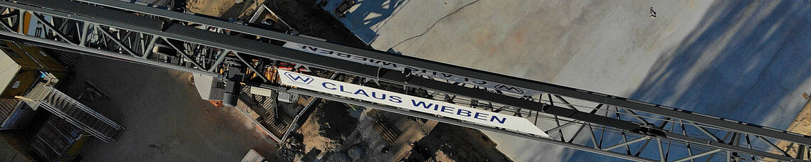 Liebherr 81K.1 Claus Wieben Kran der Firma Claus Wieben Bauunternehmung GmbH & Co. KG Eingesetzt in Rostock/Südstadt